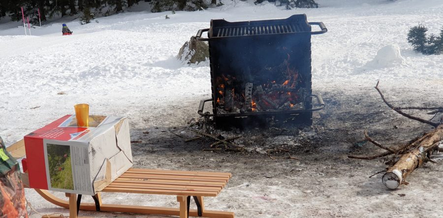 Auskundschaften Grillplatz 25.Dezember 2020